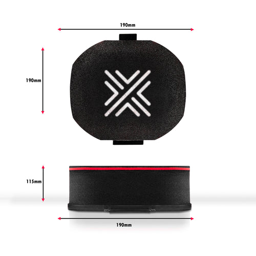 Pipercross Competition Car Air Filter  External Height 115mm Internal Height 100mm - C3004