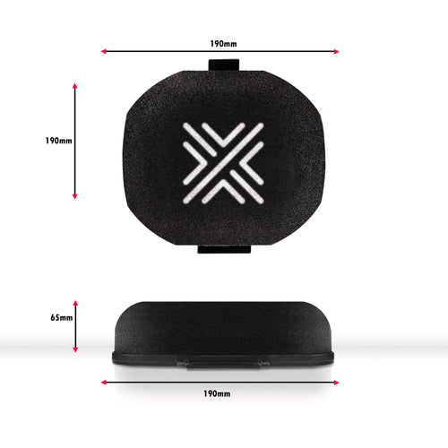 Pipercross Competition Car Air Filter D-Shaped External Height 65mm Internal Height 40mm   - C302D