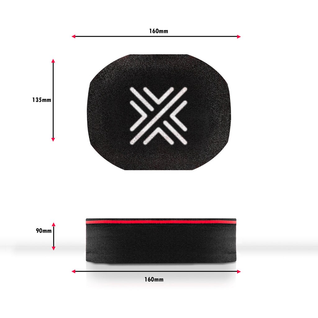 Pipercross Competition Car Air Filter Height 90mm  Length 160mm Width 130mm - C4006