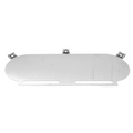 Pipercross Blank Baseplate (Large Twin Carb) - 424 x 160mm