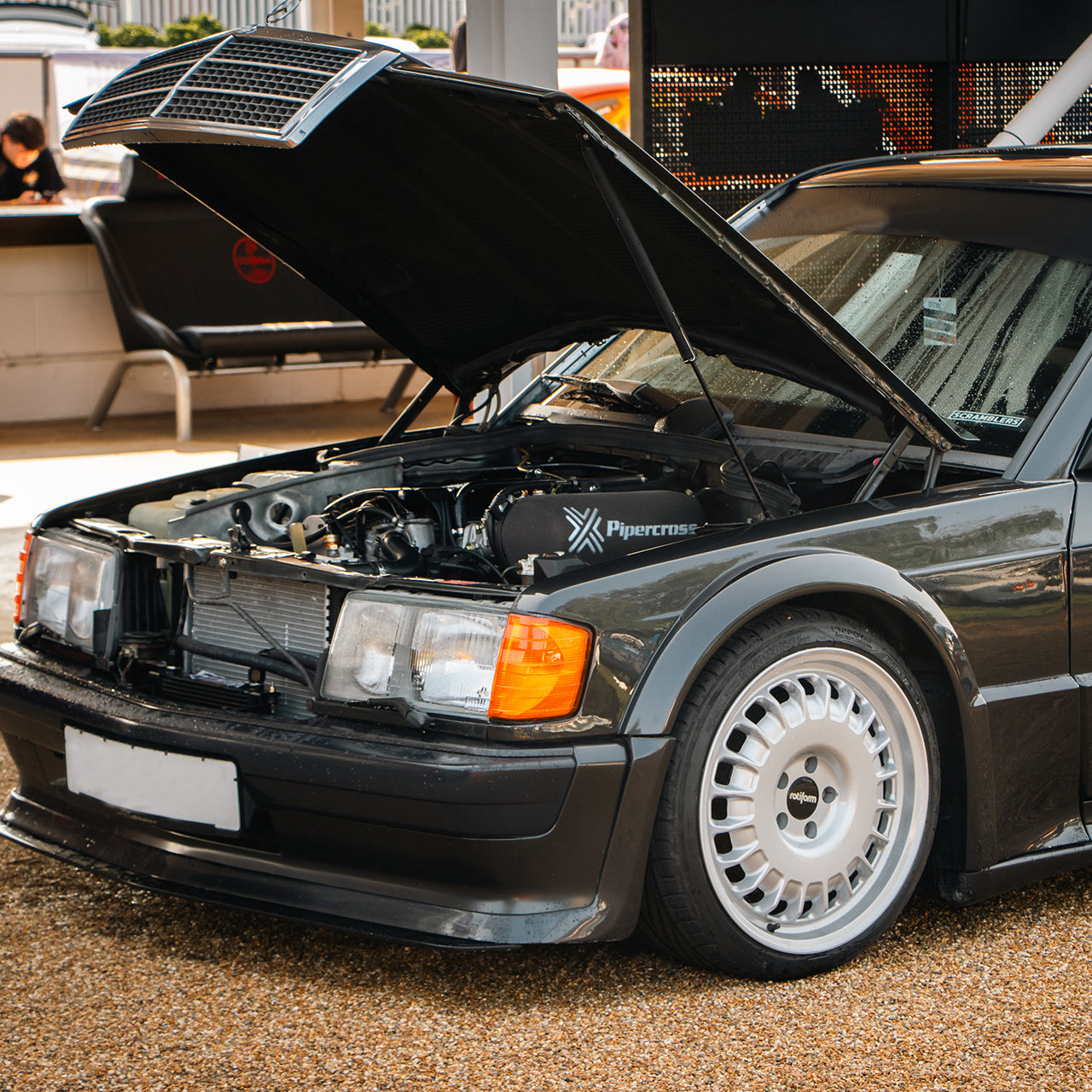 Pipercross Competition Car Air Filter D-Shaped External Height 65mm Internal Height 40mm - C502D