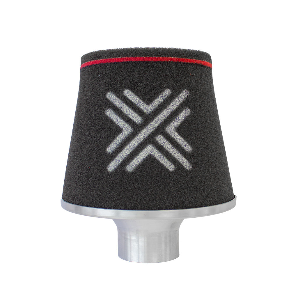 Pipercross Universal Aluminium Neck Conical Air Filter, Total Height 265mm Filter Height 150mm OD 150mm Neck OD 83mm
