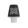 Pipercross Universal Aluminium Neck Conical Air Filter, Total Height 220mm Filter Height 150mm OD 150mm Neck OD 71mm