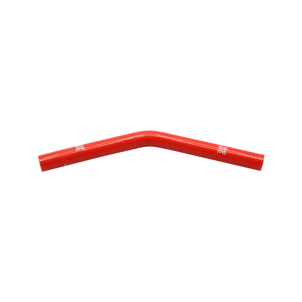 Pipercross Silicone Hose Red 45 Degree Angle FCL04014